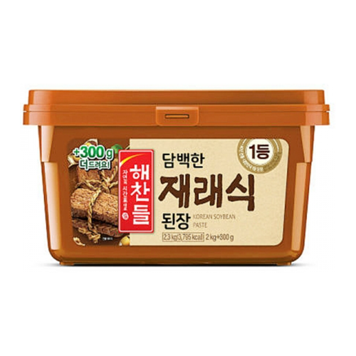 해찬들)재래식된장 2kg+300g